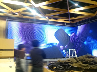 LED VISION　施工 画像